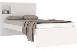 Cama De Solteiro Selfie Branco-Branco Henn