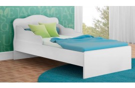 Mini Cama Doce Sonho 113 Branco-Branco-Branco Qmovi